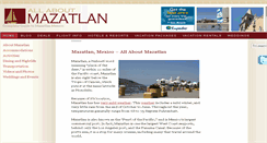 Desktop Screenshot of allaboutmazatlan.com